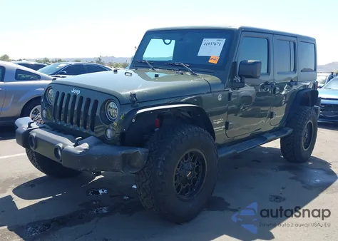 2015 Jeep Wrangler Unlimited Sahara z USA, uszkodzony, nr VIN 1C4BJWEG7FL732387